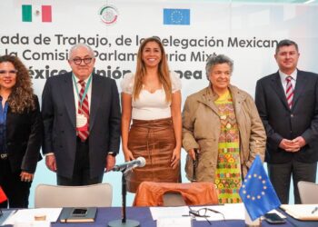 Marybel Villegas encabeza reunión de la Delegación Mexicana de la Comisión Parlamentaria Mixta México - Unión Europea
