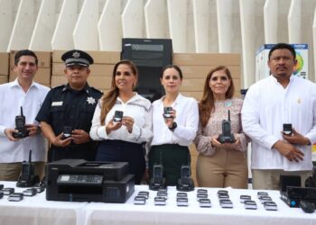 Más Equipamiento y patrullas para fortalecer seguridad pública de BJ y Q.Roo Ana Paty Peralta