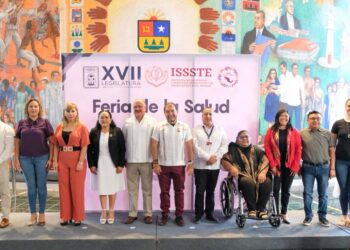 Realizan Feria de la Salud para el personal del Congreso
