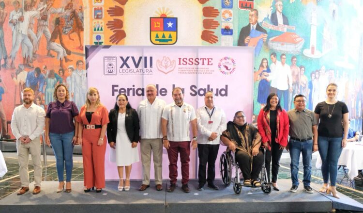 Realizan Feria de la Salud para el personal del Congreso