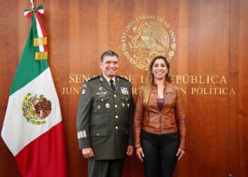 Reconoce Marybel Villegas importancia de las fuerzas armadas en el bicentenario del Heroico Colegio Militar