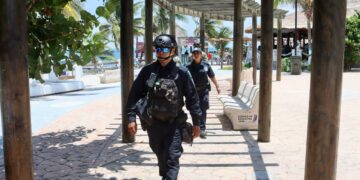 Refuerzan vigilancia en Puerto Morelos por fin de semana largo
