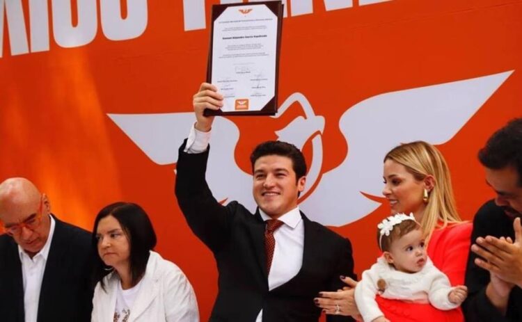 Se registra Samuel García como precandidato presidencial de MC