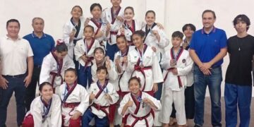 Taekwondoínes solidarenses realizan eliminatoria municipal rumbo a los Nacionales CONADE 2024