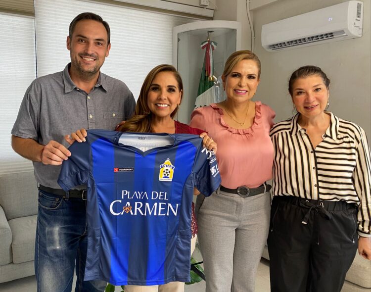 Mara Lezama reconoce identidad del inter Playa del Carmen