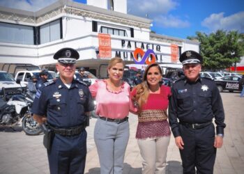 Mara Lezama y Lili Campos refuerzan seguridad de Solidaridad
