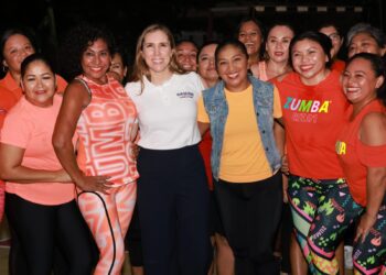 Con el Zumbatón Naranja inician los 16 Días de Activismo para la Eliminación de la Violencia contra la Mujer en Isla Mujeres
