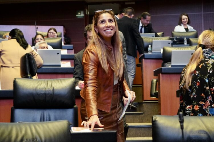 Marybel Villegas asume presidencia de comisión de comunicaciones y transportes del senado