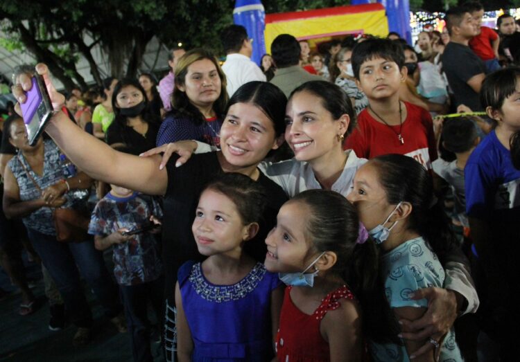 En Cancún la Navidad nos une: Ana Paty Peralta