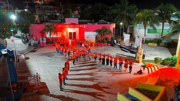Gobierno de Atenea Gómez enciende luces naranja por la no violencia contra las mujeres en Isla Mujeres