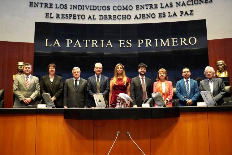 Marybel Villegas, como Co-Presidenta de la Comisión Parlamentaria Mixta México-Unión Europea, inaugura la XXX Reunión Legislativa