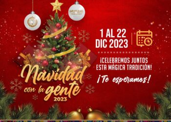 Atenea Gómez llevará alegría a las familias con ‘Navidad con la Gente’