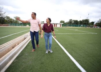 Proyecto deportivo en Sm. 21 Al 70 por ciento: Ana Paty Peralta