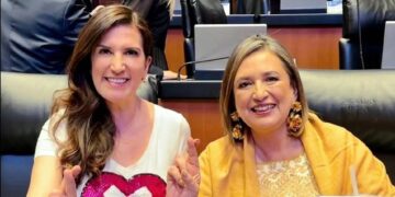 Kenia López se integra a campaña de Xóchtil Gávez como jefa de oficina