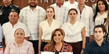 Atenea Gómez refrenda compromiso con modelo de seguridad que impulsa Mara Lezama