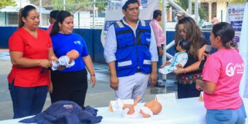 Brigada por una niñez feliz llegó a la Colosio