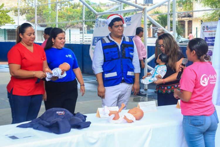 Brigada por una niñez feliz llegó a la Colosio