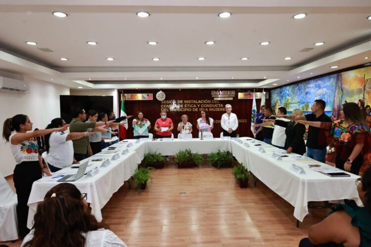 Instalan el primer Comité de Ética y Conducta en Isla Mujeres