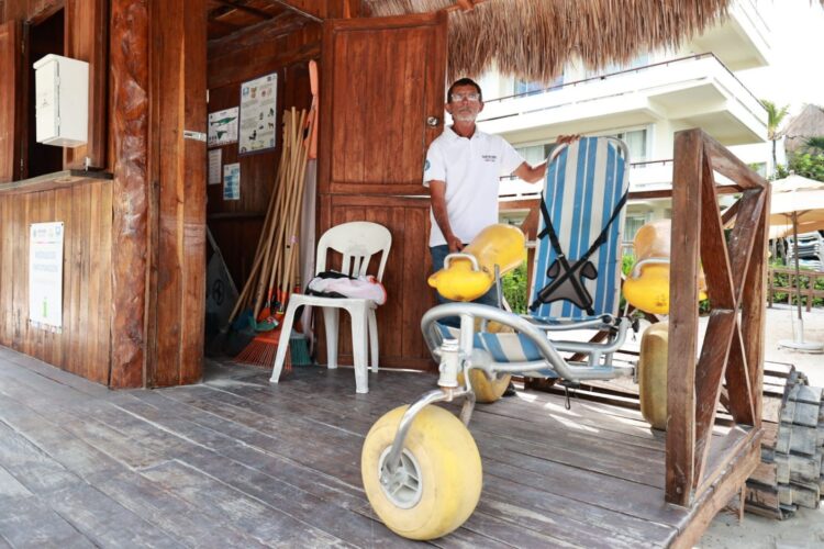 Isla Mujeres tiene Módulos de Atención permanentes en playas Blue Flag