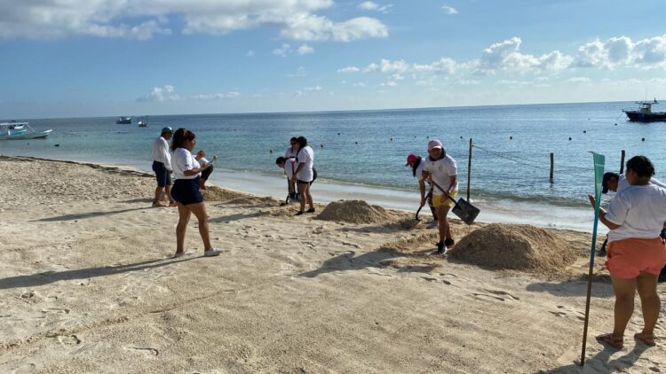 Realizan visita de control a playas “Blue Flag” de Puerto Morelos