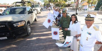 Blanca Merari da el banderazo de inicio del operativo vacacional “Guadalupe-Reyes”