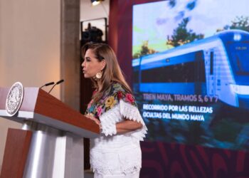 Mara Lezama y el Tren Maya