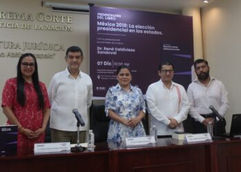 Presentan el libro "México 2018: La elección presidencial en los estados"