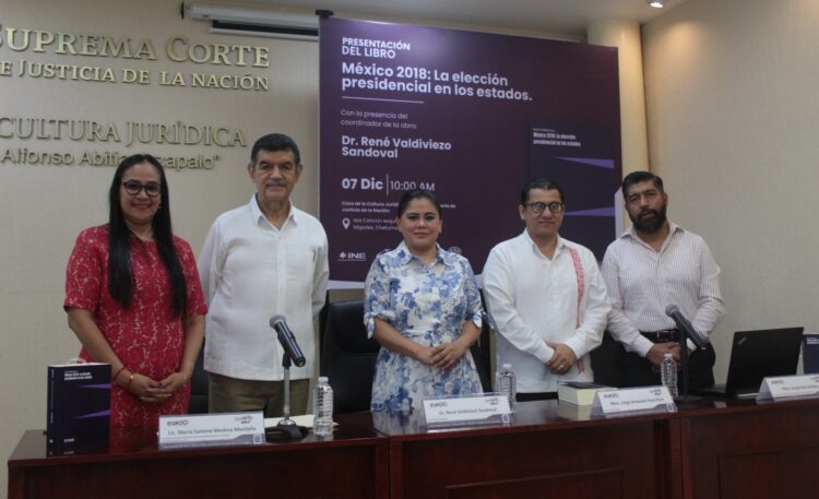Presentan el libro "México 2018: La elección presidencial en los estados"