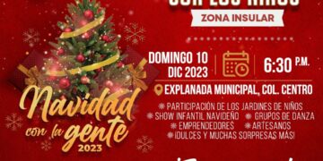 Invita Atenea Gómez a las familias al gran festival "Navidad con los Niños"
