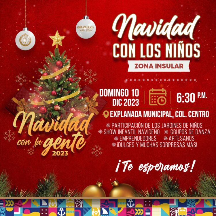 Invita Atenea Gómez a las familias al gran festival "Navidad con los Niños"