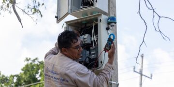 Iluminación de carretera en Solidaridad, una realidad