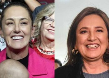 Los equipos de Claudia y Xóchitl