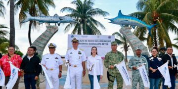 Atenea Gómez da banderazo del Operativo Vacacional Guadalupe Reyes 2023