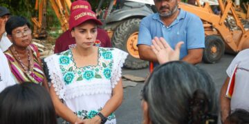 Ana Paty peralta mantiene acciones contra inundaciones