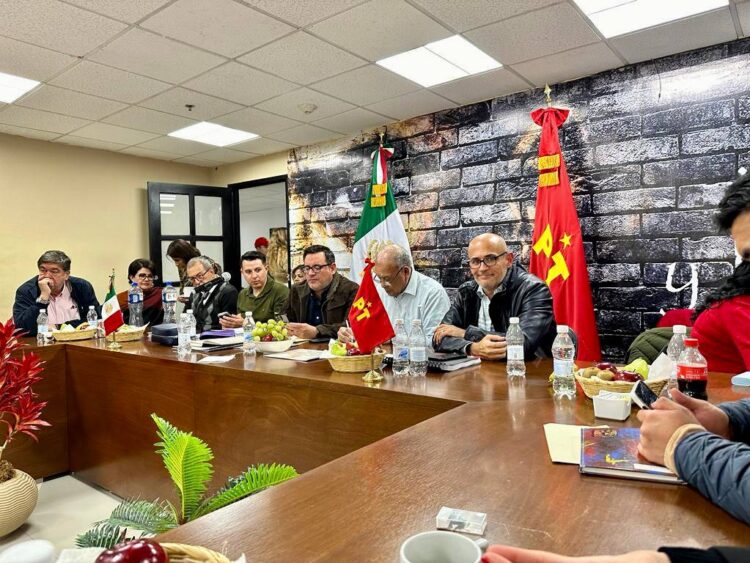 Hugo Alday acude a reunión estrategia del PT con miras a las elecciones del 2024