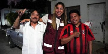 Marybel Villegas recorre las calles de la región 232 de Cancún