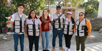 Avanza la segunda etapa de la Plaza Ejidatarios en la Zona Continental de Isla Mujeres