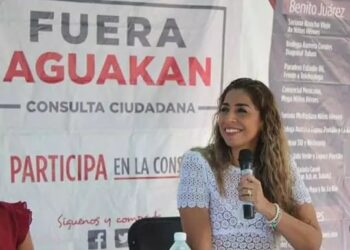 Marybel Villegas celebra que se haya escuchado la voz del pueblo por el tema Aguakán