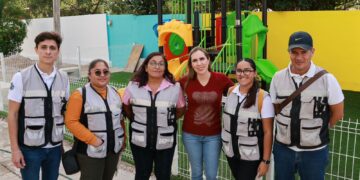 Avanza la transformación de Ciudad Mujeres con la construcción del nuevo parque infantil Oxté