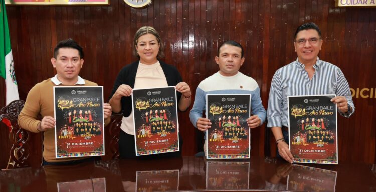Gobierno de Isla Mujeres anuncia elenco del Gran Baile de Año Nuevo