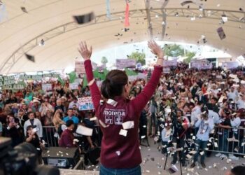 Luchamos por más democracia, más libertad y más bienestar: Claudia Sheinbaum