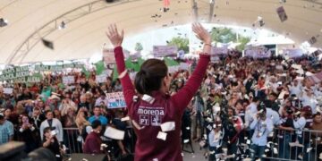 Luchamos por más democracia, más libertad y más bienestar: Claudia Sheinbaum