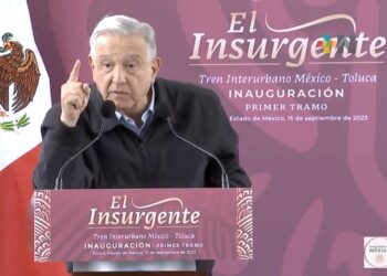 Asegura AMLO a mexiquenses que concluirá obras de El Insurgente
