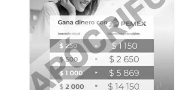 Usan en redes imagen del presidente y nombre de Pemex para estafar