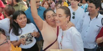 "Tienen en sus manos el presente y el futuro del país": Claudia Sheinbaum se reúne con jóvenes en Campeche