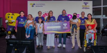 Entrega Mara Lezama apoyo a Fundación Teletón y hace llamado de solidaridad