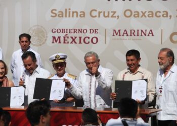 Encabeza AMLO inauguración del Tren Interoceánico