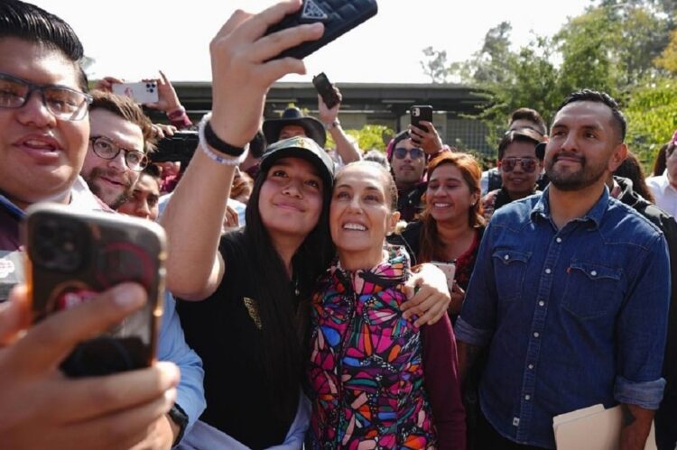 Que la juventud se apropie del movimiento para cambiar al país: Sheinbaum