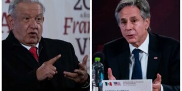 Inicia AMLO reunión de alto nivel con Blinken en Palacio Nacional