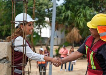 Mara Lezama supervisa avance de Parque Cultural Urbano de la Paz